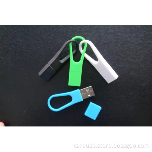 CaraUSB ABS back-shaped curved needle usb disk bookmarks book clip usb flash drive wholesale custom LOGO brooch Gift